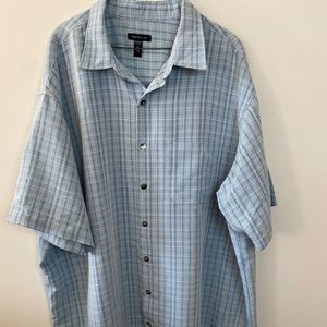 Mens Van Heusen short sleeve button down